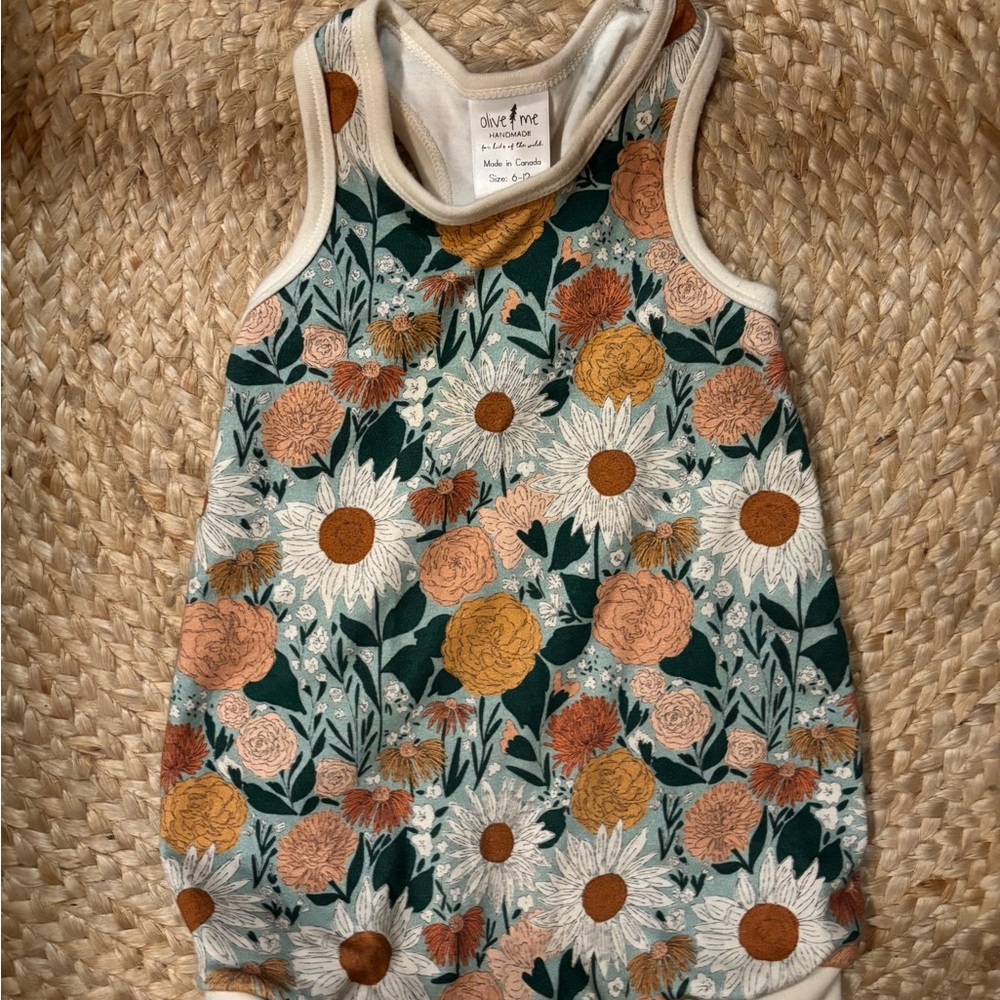 Olive Me Handmade Romper